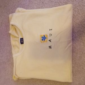 Yellow Maui Crewneck